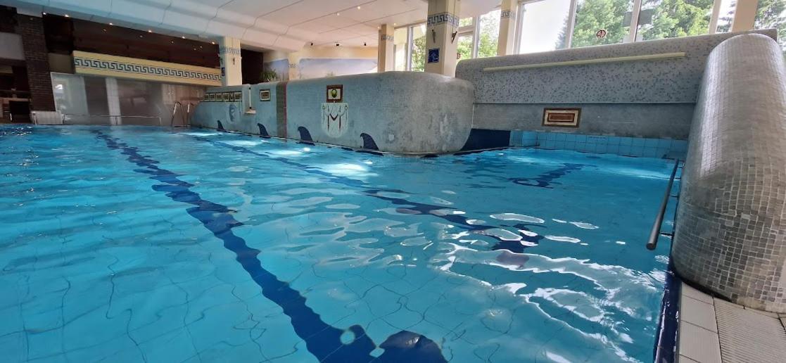 Pools, Sauna Und Balkon Mit Panoramablick Sankt Englmar Exterior photo